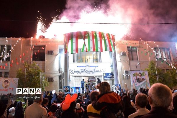 اختتامیه جشنواره سرود خیابانی 44 آموزش و پرورش جهرم