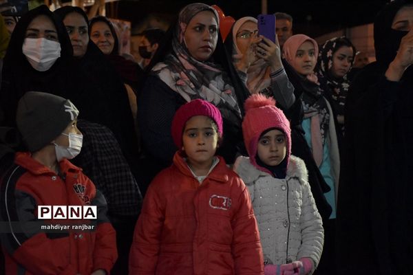 اختتامیه جشنواره سرود خیابانی 44 آموزش و پرورش جهرم