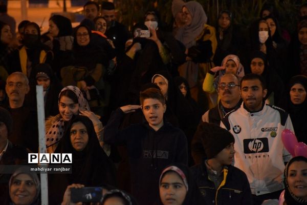 اختتامیه جشنواره سرود خیابانی 44 آموزش و پرورش جهرم