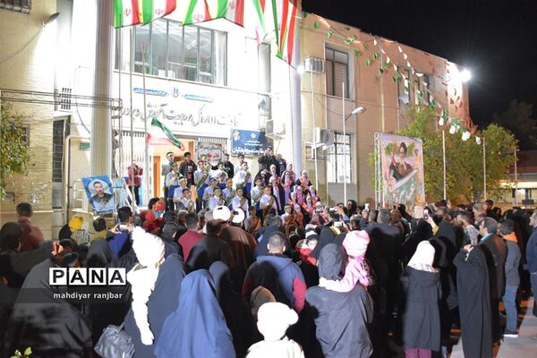 اختتامیه جشنواره سرود خیابانی 44 آموزش و پرورش جهرم