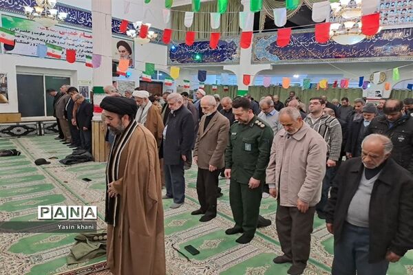 حضور وزیر آموزش و پرورش در مسجد جامع شهرستان عباس آباد  مازندران