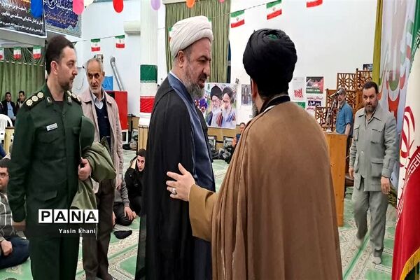 حضور وزیر آموزش و پرورش در مسجد جامع شهرستان عباس آباد  مازندران