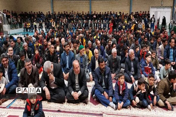 راهپیمایی 22بهمن در بخش آیسک شهرستان سرایان