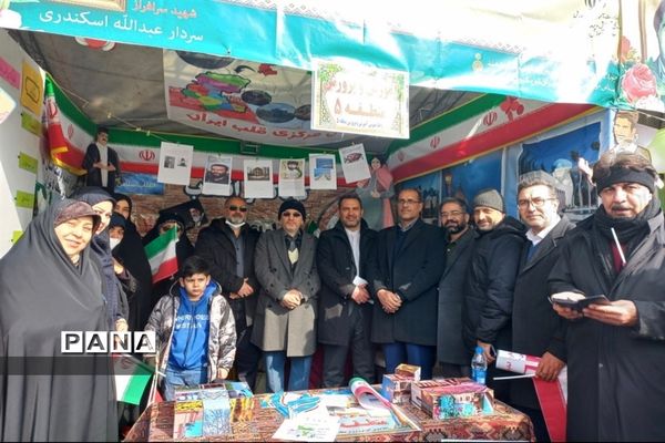 حضور باشکوه در راهپیمایی ۲۲ بهمن در تهران