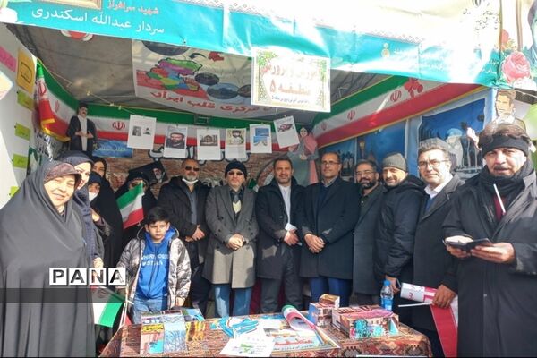 حضور باشکوه در راهپیمایی ۲۲ بهمن در تهران