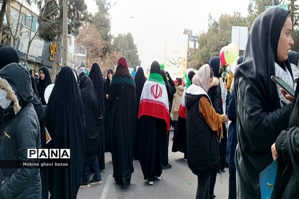 راهپیمایی ۲۲ بهمن در تربت جام