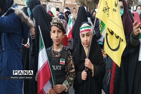 راهپیمایی ۲۲ بهمن در تربت جام