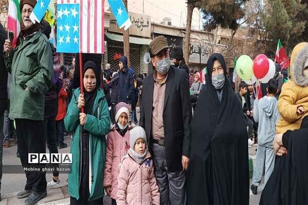 راهپیمایی ۲۲ بهمن در تربت جام
