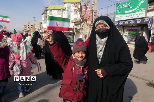 راهپیمایی ۲۲ بهمن در صفادشت