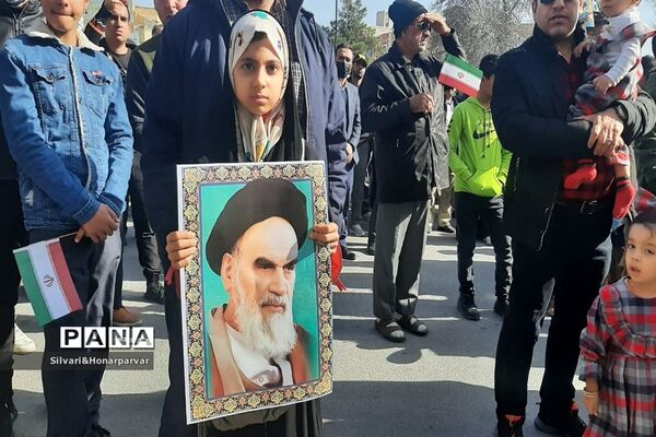 راهپیمایی باشکوه 22 بهمن در شهرستان جهرم