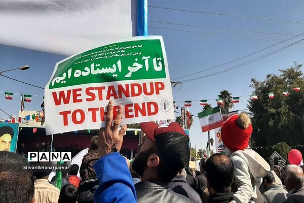 راهپیمایی باشکوه 22 بهمن در شهرستان جهرم