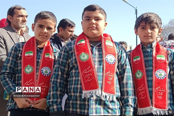 راهپیمایی باشکوه 22 بهمن در شهرستان جهرم