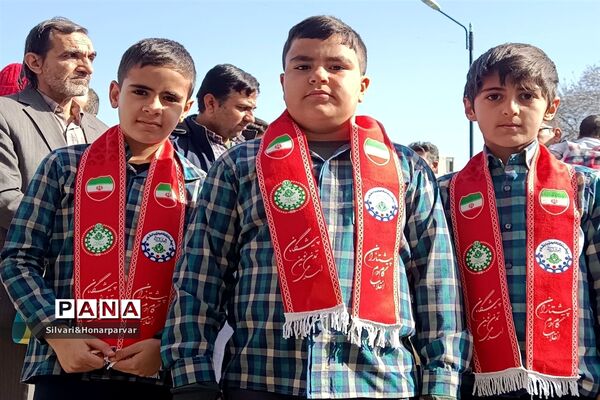 راهپیمایی باشکوه 22 بهمن در شهرستان جهرم