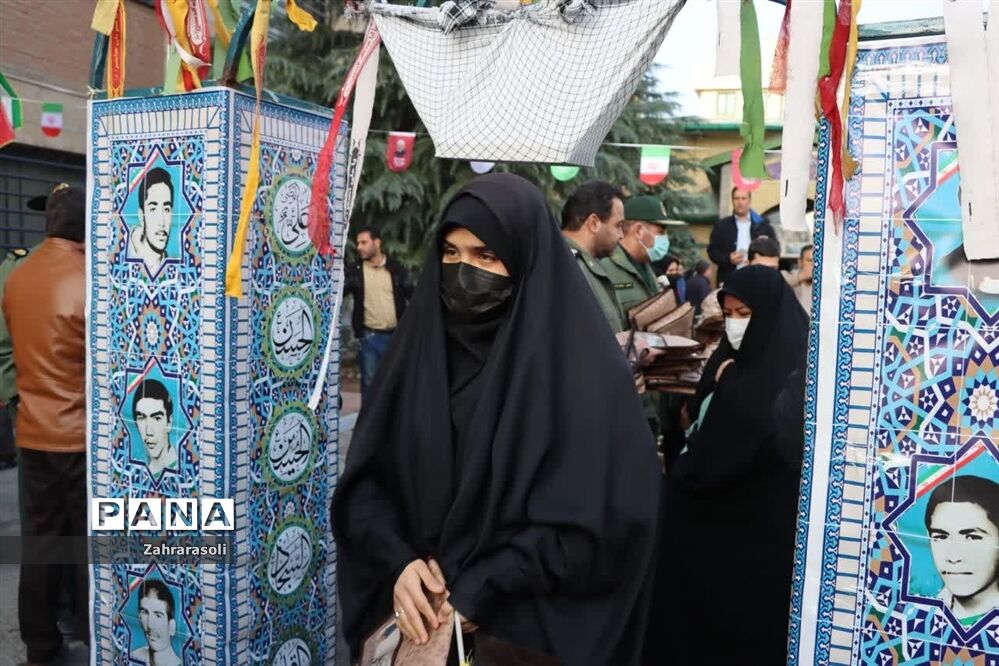 بدرقه اردوی راهیان نور دختران ناحیه دو شهرری