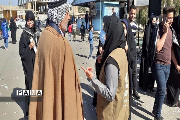 حضور پرشور فرهنگیان و دانش‌آموزان شادگانی در مراسم راهپیمایی یوم الله ۲۲بهمن