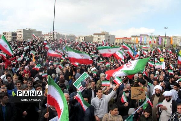 جشن چهل و چهارمین سالروز انقلاب اسلامی در شهرستان پردیس