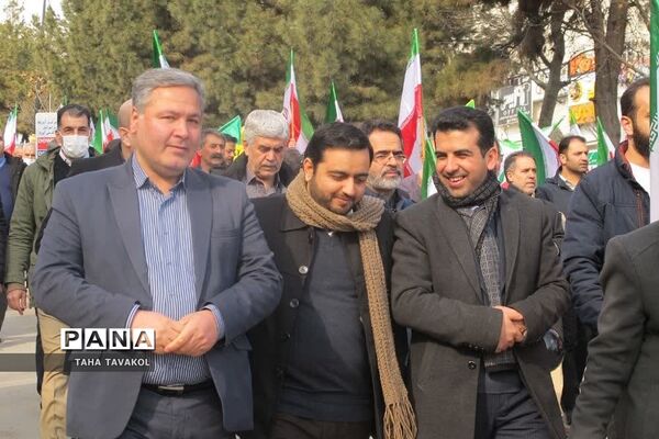 جشن چهل و چهارمین سالروز انقلاب اسلامی در شهرستان پردیس