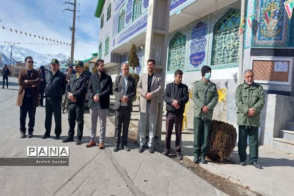 راهپیمایی ۲۲ بهمن در شهر بلده نور