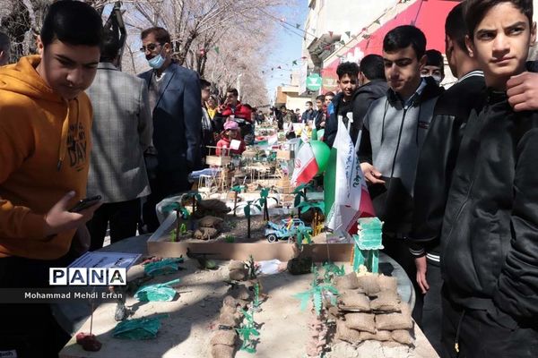 شکوه حضور مردم  آباده در راهپیمایی 22 بهمن ماه