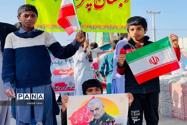 راهپیمایی یوم الله 22 بهمن در نیکشهر