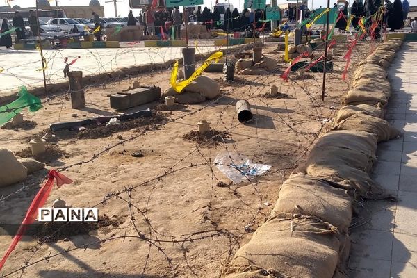 بازدید دانش‌آموزان بهارستانی در سالروز پیروزی انقلاب اسلامی از مناطق عملیاتی فاو