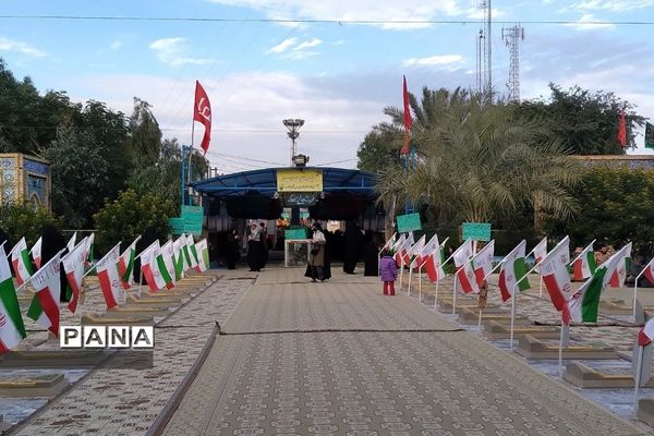 بازدید دانش‌آموزان بهارستانی در سالروز پیروزی انقلاب اسلامی از مناطق عملیاتی فاو