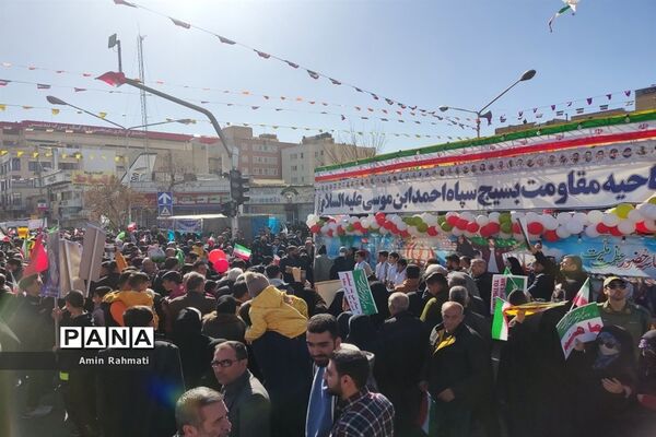 راهپیمایی 22 بهمن در شیراز