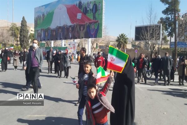 راهپیمایی ۲۲ بهمن در شیراز