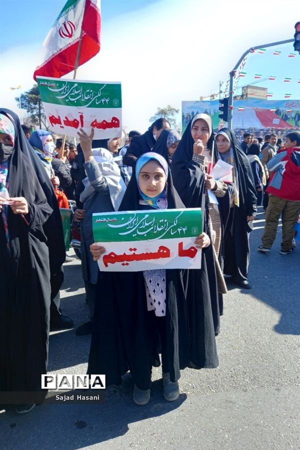 راهپیمایی ۲۲ بهمن در شیراز