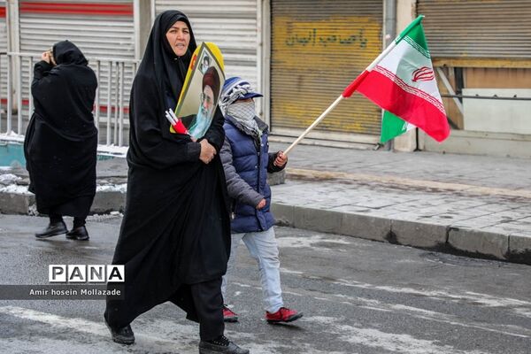 راهپیمایی 22 بهمن  در ارومیه-1
