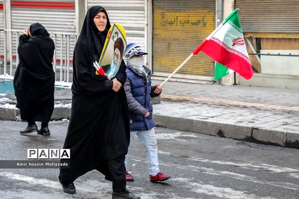 راهپیمایی 22 بهمن  در ارومیه-1