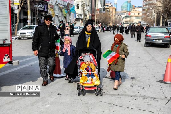 راهپیمایی 22 بهمن  در ارومیه-1