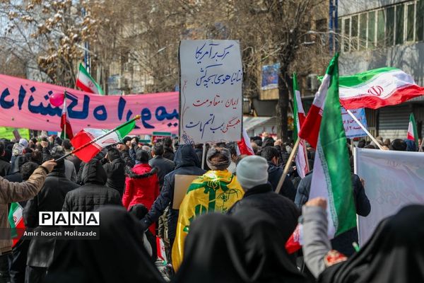 راهپیمایی 22 بهمن  در ارومیه-1