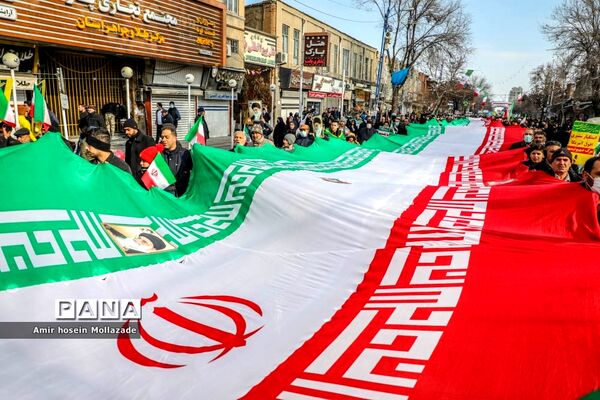 راهپیمایی 22 بهمن  در ارومیه-1