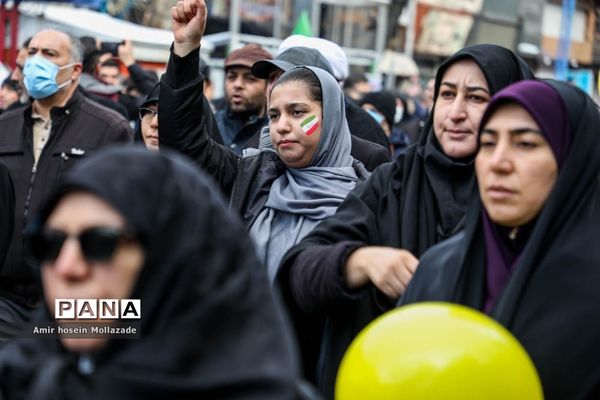 راهپیمایی 22 بهمن  در ارومیه-1