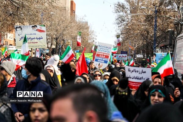 راهپیمایی 22 بهمن  در ارومیه-1