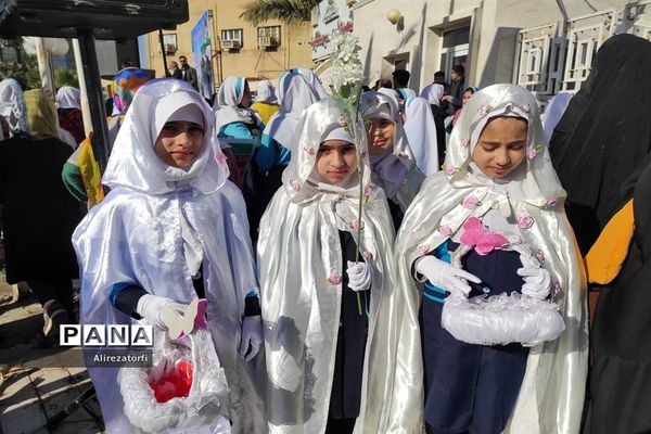 راهپیمایی ۲۲ بهمن در دشت آزادگان