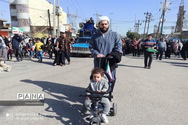 راهپیمایی 22بهمن در شهرستان شوشتر