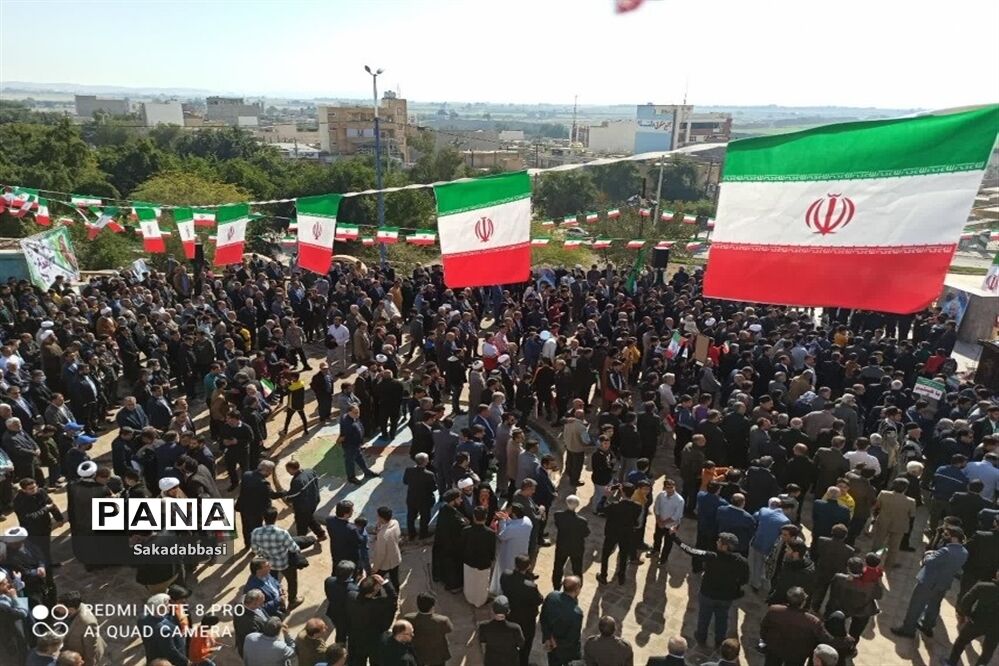 راهپیمایی 22بهمن در شهرستان شوشتر
