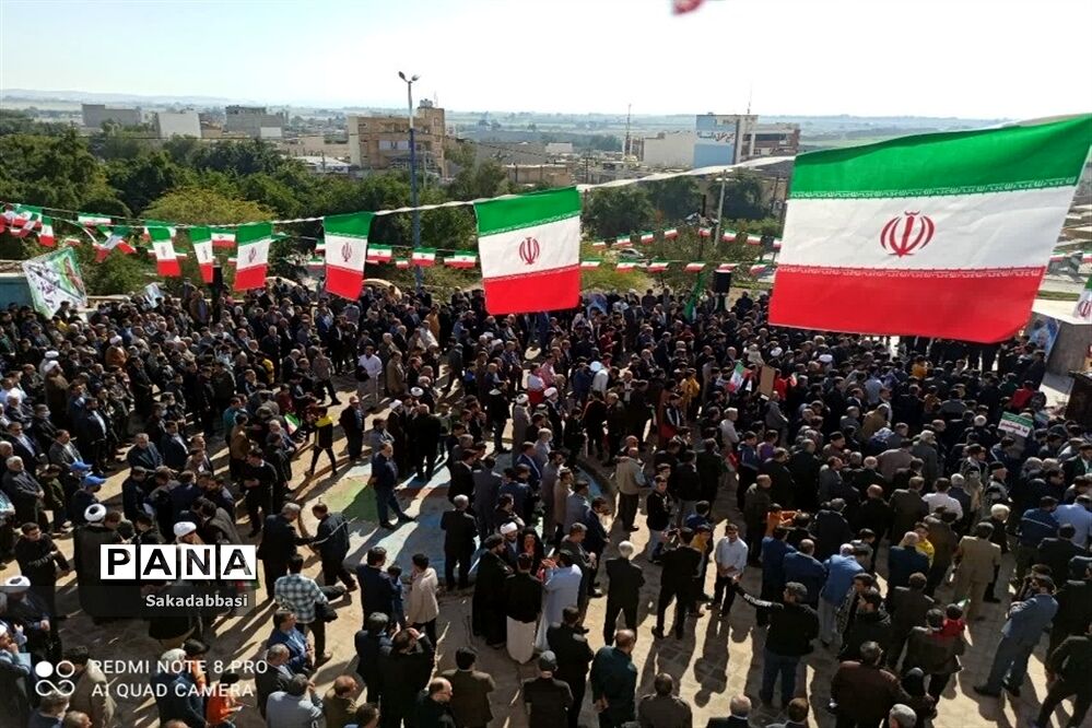راهپیمایی 22بهمن در شهرستان شوشتر