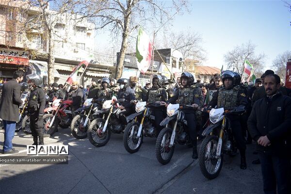 راهپیمایی۲۲ بهمن در ساری