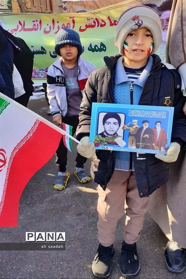 راهپیمایی 22 بهمن 1401 در شهرستان  کلات