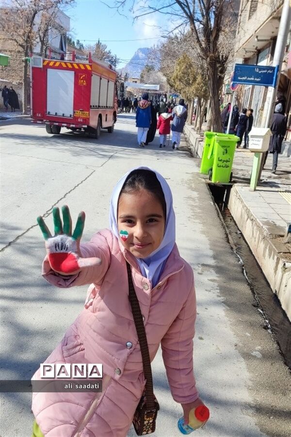 راهپیمایی 22 بهمن 1401 در شهرستان  کلات