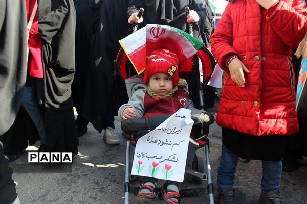 راهپیمایی یوم الله 22 بهمن ماه شهرستان گلبهار