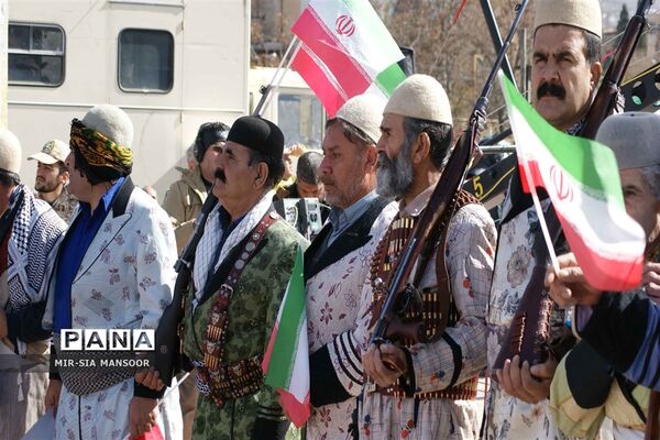 راهپیمایی 22 بهمن در خرم  آباد