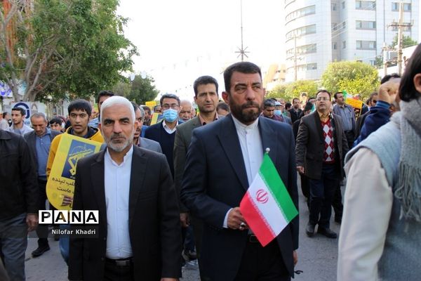 حماسه حضور مردم بوشهر در 22 بهمن