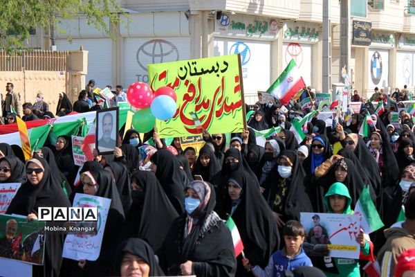 حماسه حضور مردم بوشهر در 22 بهمن