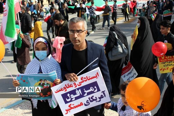 حماسه حضور مردم بوشهر در 22 بهمن