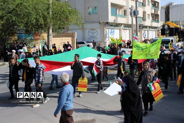 حماسه حضور مردم بوشهر در 22 بهمن