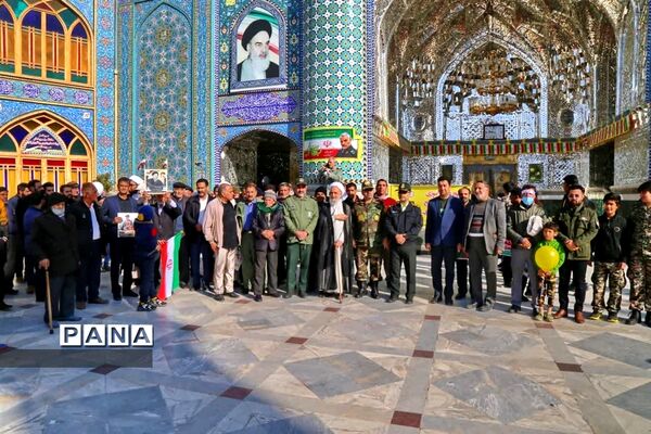 راهپیمایی ۲۲ بهمن ماه با حضور پرشور مردم ولایتمدار و شهید پرور آران و بیدگل